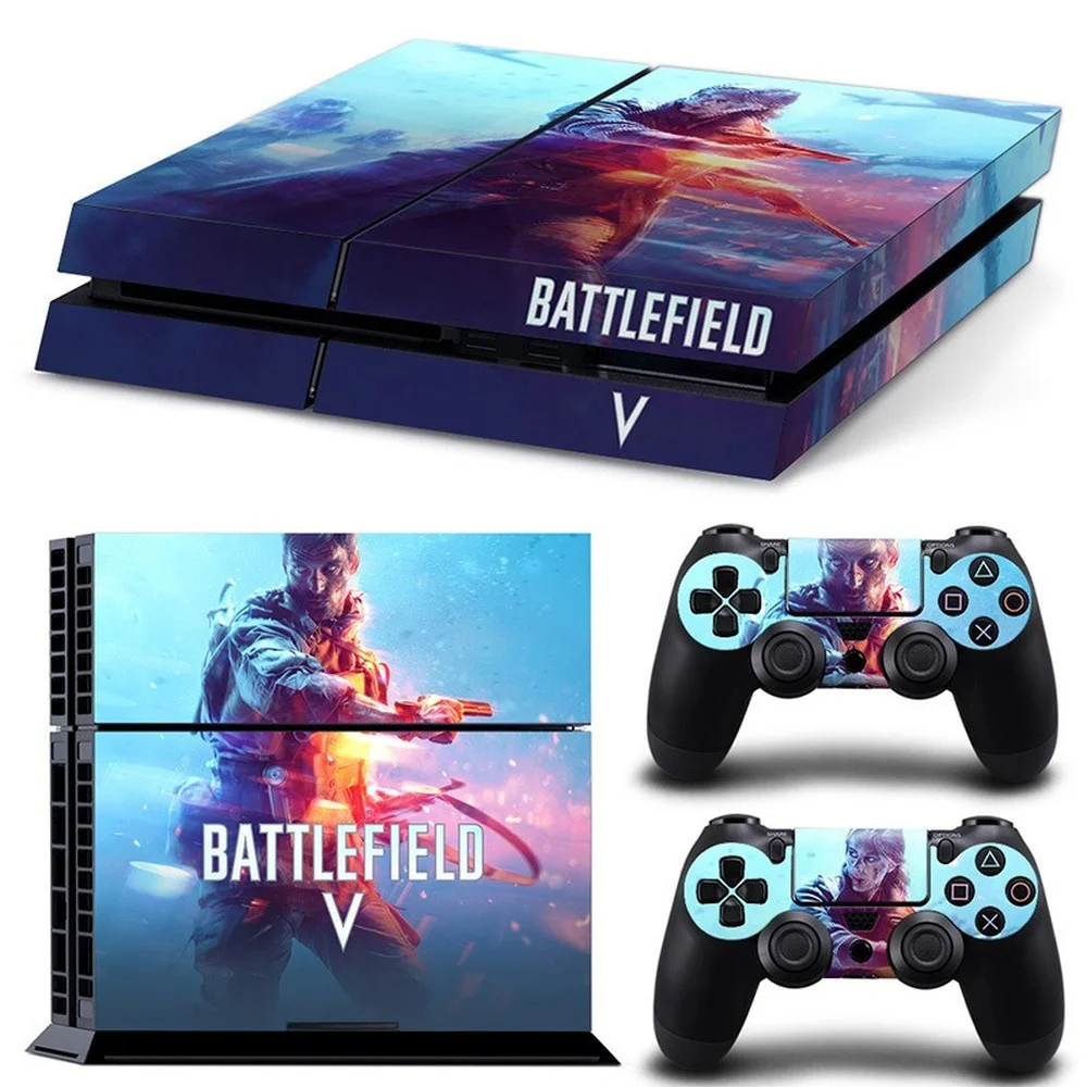 Виниловая наклейка на консоль PS4 с защитой от пыли |
