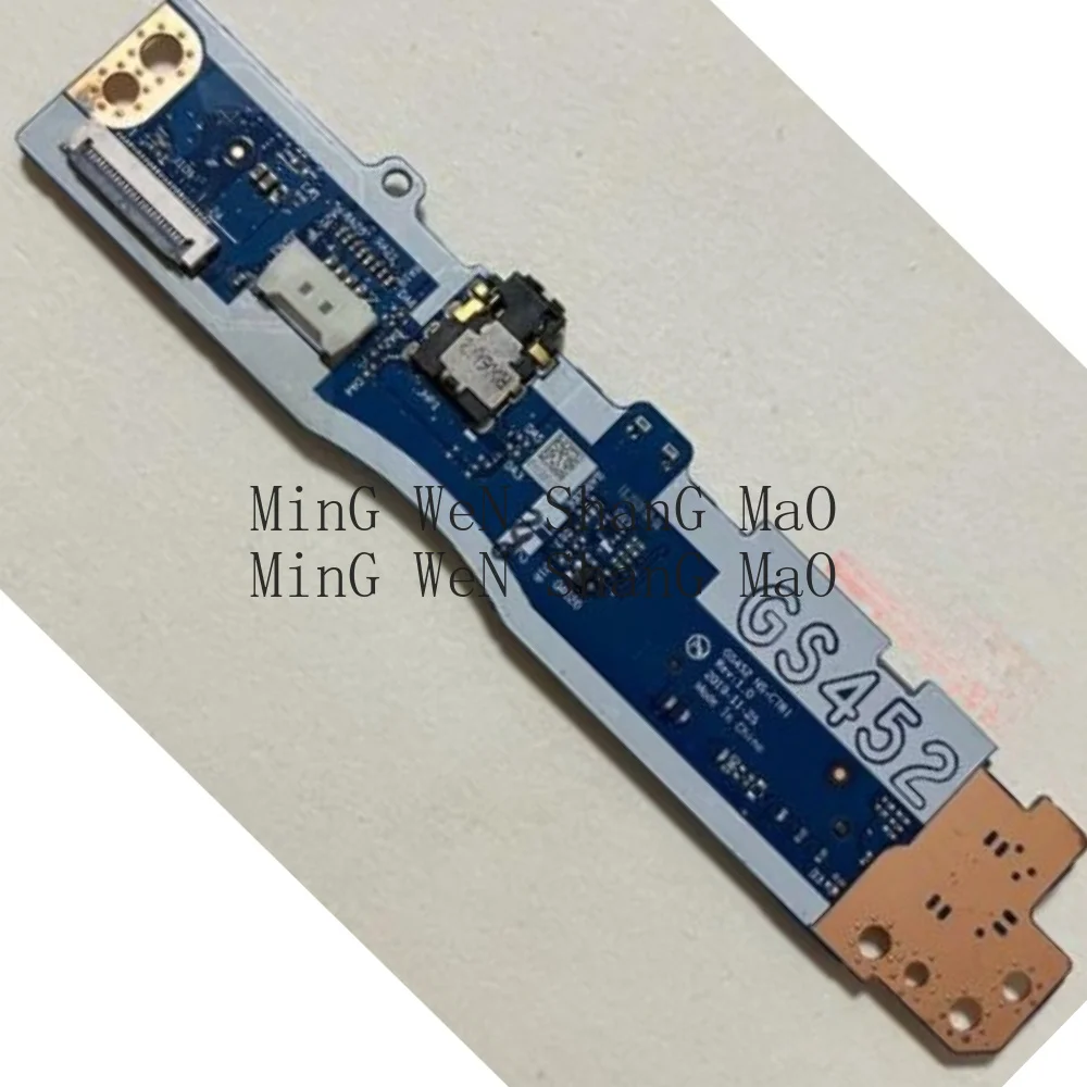 Фото Плата аудиопереключателя для ноутбука Lenovo 14s IIL IML ARE GS452, звуковая карта, маленькая плата с кабелем NS-C781 №2