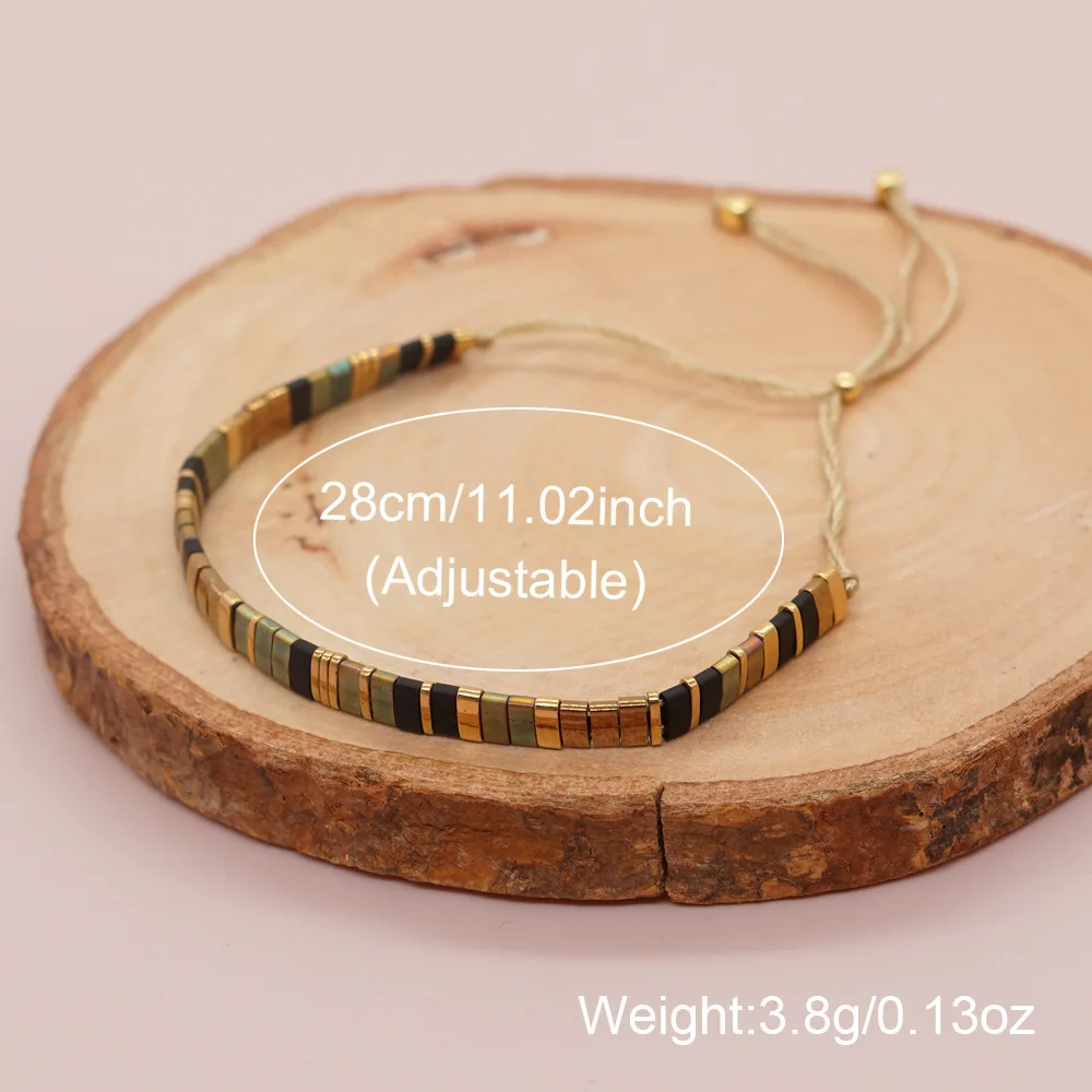 Go2boho новые богемные Тила браслет из бисера ручной работы красочные бусы тканые