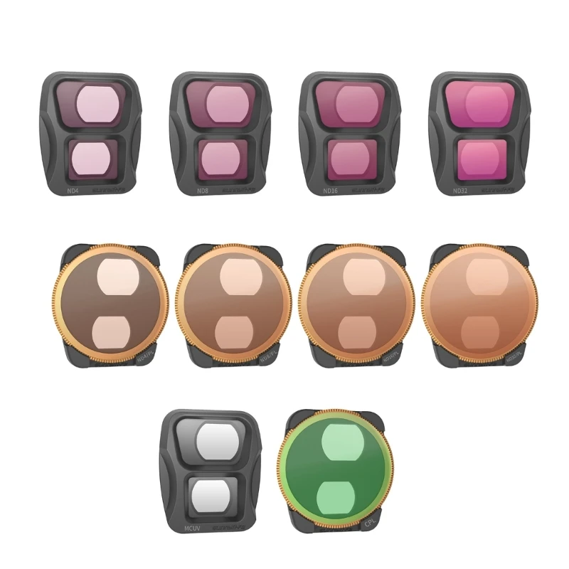 Оптический стеклянный фильтр для объектива ND32 ND16 ND8 ND4 NDPL нейтральной плотности