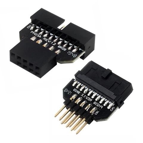 Адаптер USB 3.0 20-Pin на USB 2.0 9-Pin ALLOYSEED