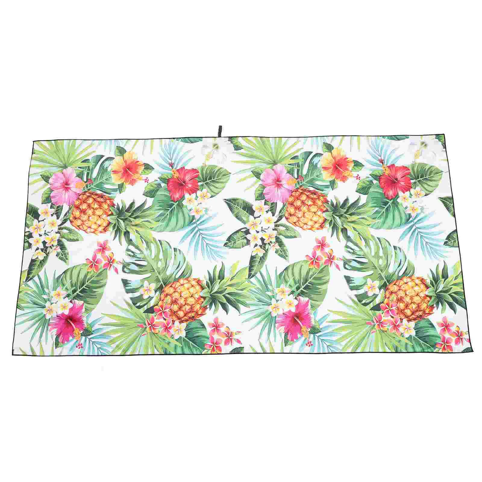 

Printed Beach Towel Comfortable Pool Towel Yoga Mat for Summer Swimming Sports Beach Gym Tree ( Colorful )