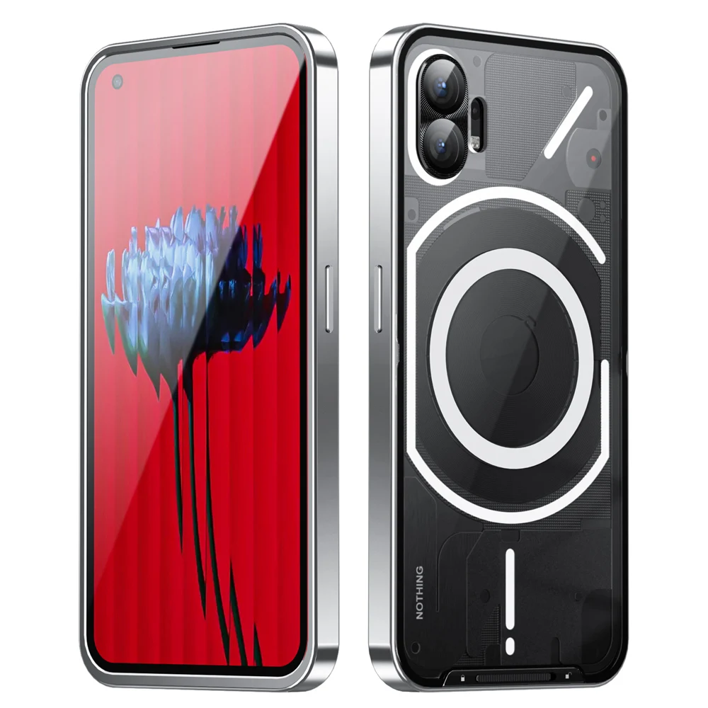 Магнитный беспроводной бампер с металлической рамкой для Magsafe - купить по