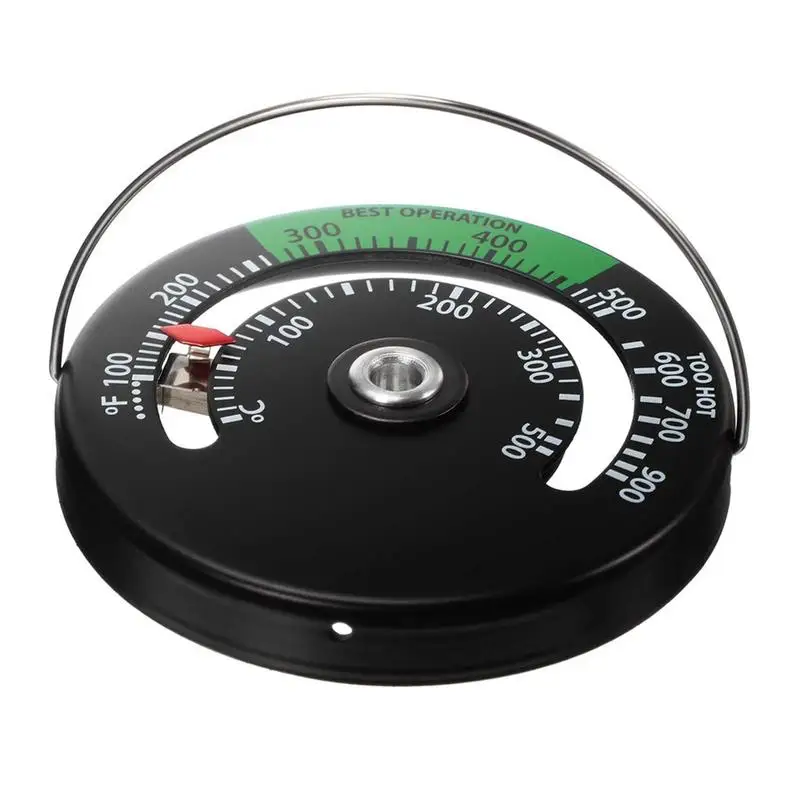 

Magnetic Stove Pipe Thermometer Magnetic Fire Stove Pipe Thermometer Meter Fireplace Accessories For Stove Top And Pellet Stoves