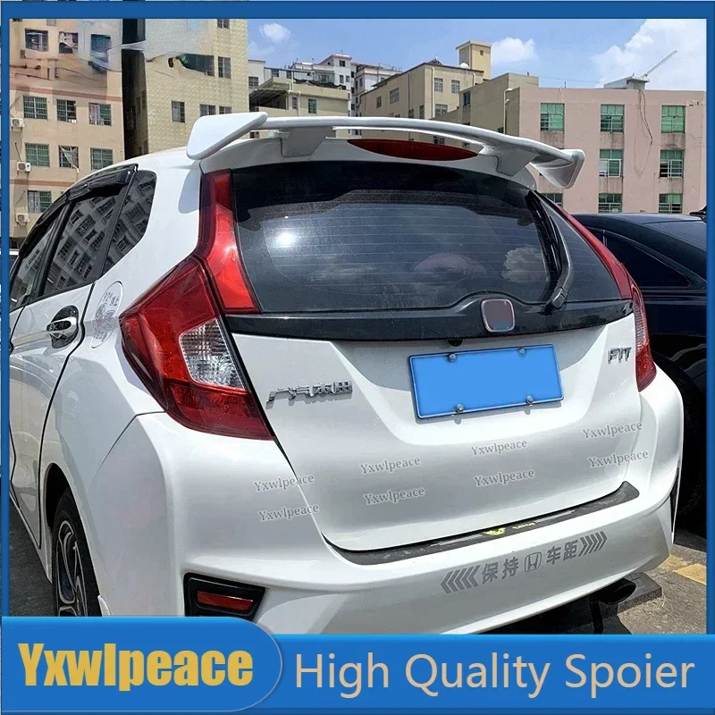 Спойлер на крышу для Honda Fit/Jazz 2014 2015 2016 2017 высококачественный АБС-материал