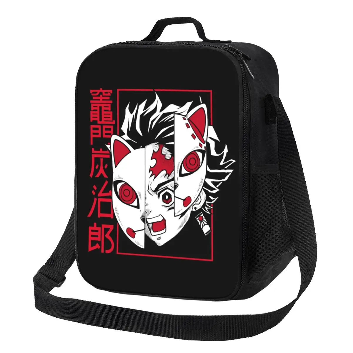 

Demon Slayer Kimetsu No Yaiba Thermal Insulated Lunch Bags Kamado Tanjirou Lunch Tote Kids Children Storage Bento Food Box