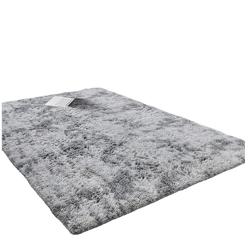 

Tie-dyed Gradient Plush Carpet Can Washed Bedroom Living Room Coffee Table Mattress Bedside