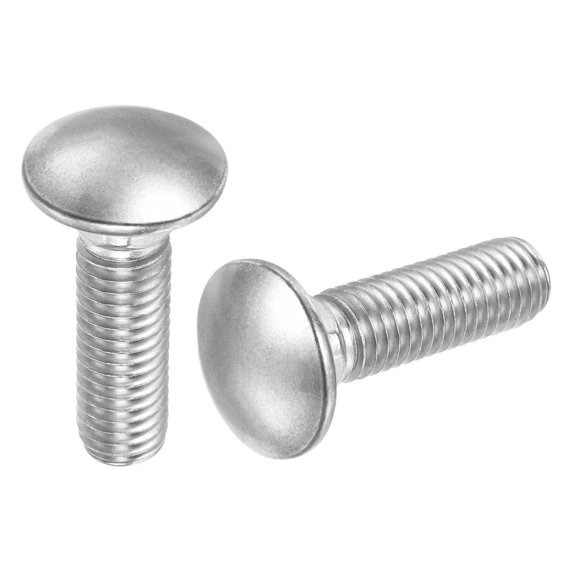 Uxcell 1/2-13x1-3/4 "Каретный болт с круглой головкой квадратная горловина 304