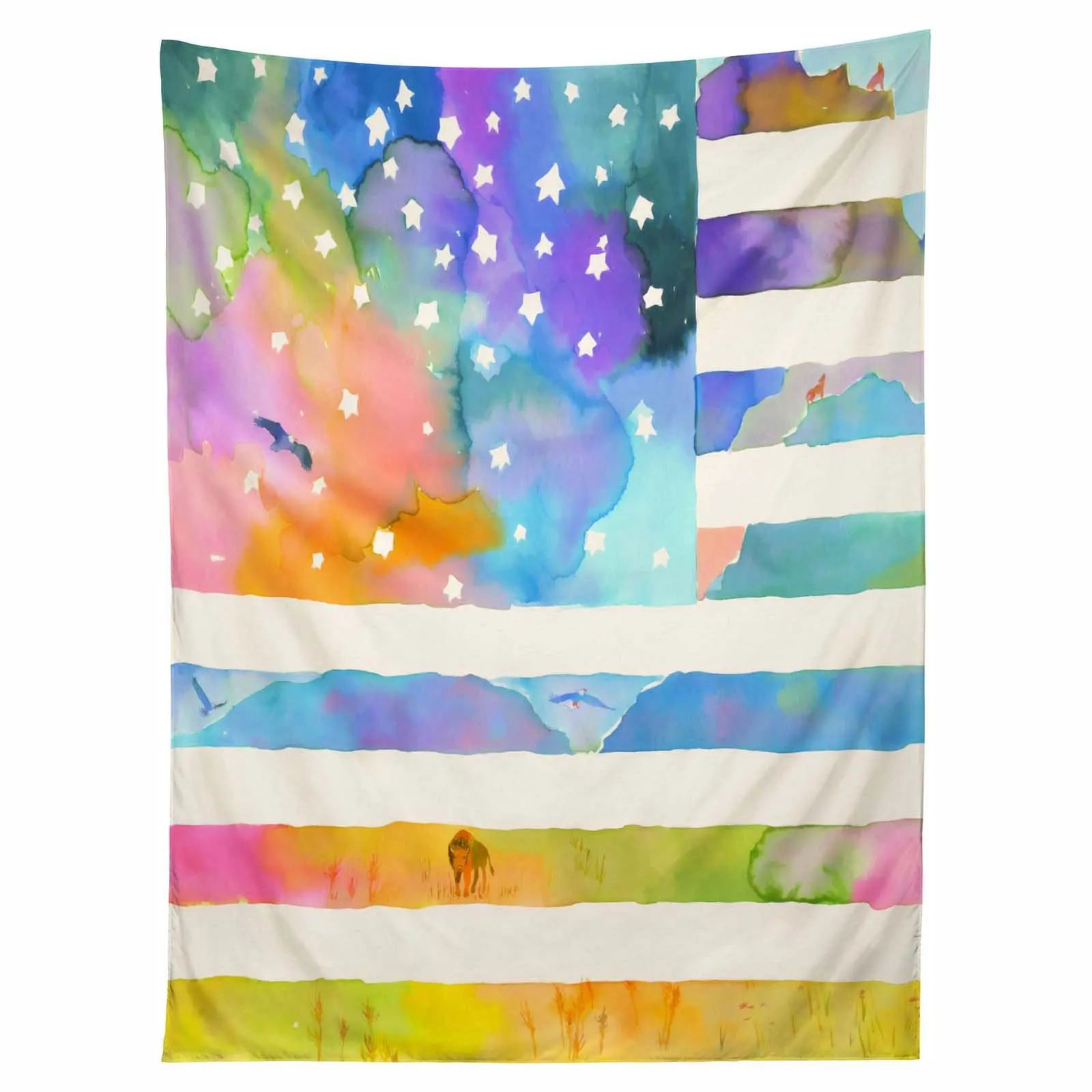 

Free Shipping Betsy Olmsted Old Glory Oh Wall Tapestry