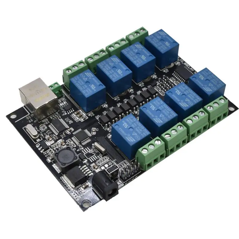

Ip Remote Control Board 250vac Thickened Tinned 7-24v Dc Power Separate Control High Quality Remote Control Board Rj45 Tcp/ip