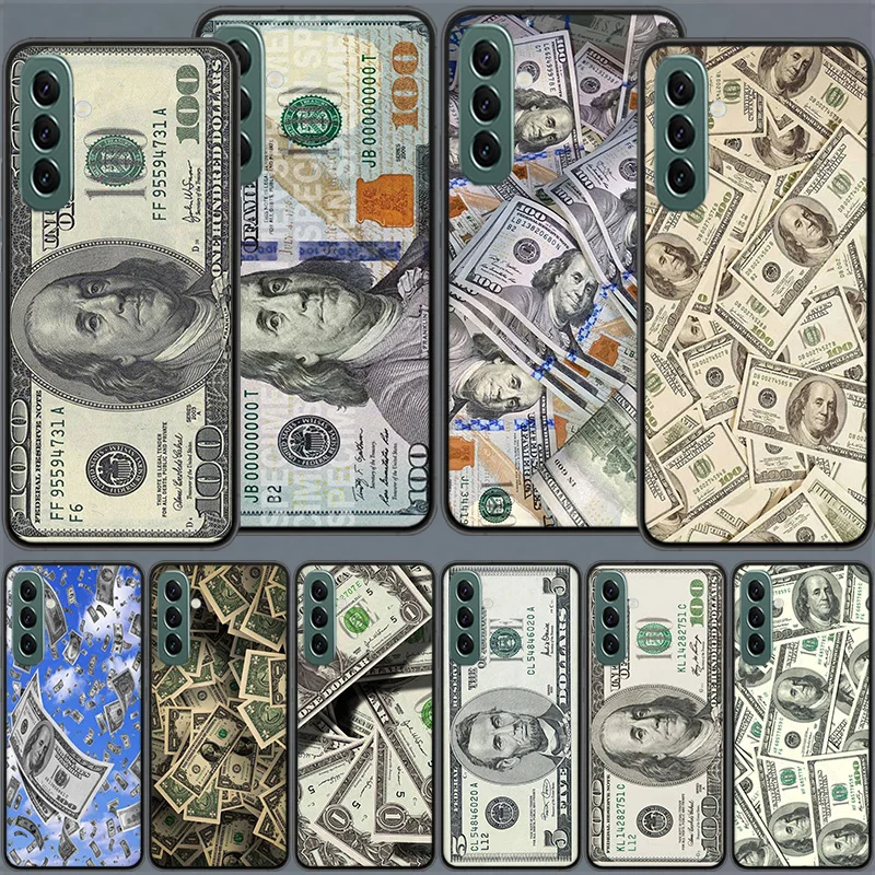 

Banknote Dollar Cash Money Phone Case For Samsung Galaxy M52 M51 M32 M31S M30S M21 M12 M11 A70 A50 A40 A30 A20 A10 A9 A8 A7 A6 P