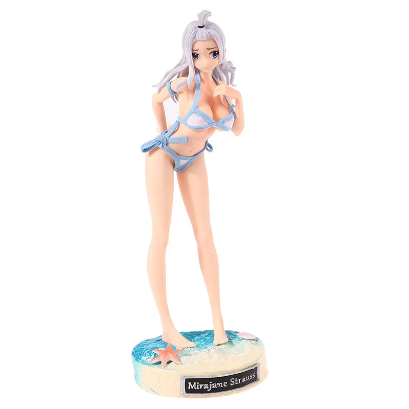 

28CM Sexy Mirajane·Strauss Action Figures Anime FAIRY TAIL Figure PVC Collectible Anime Girl Figures Doll Waifu Toys