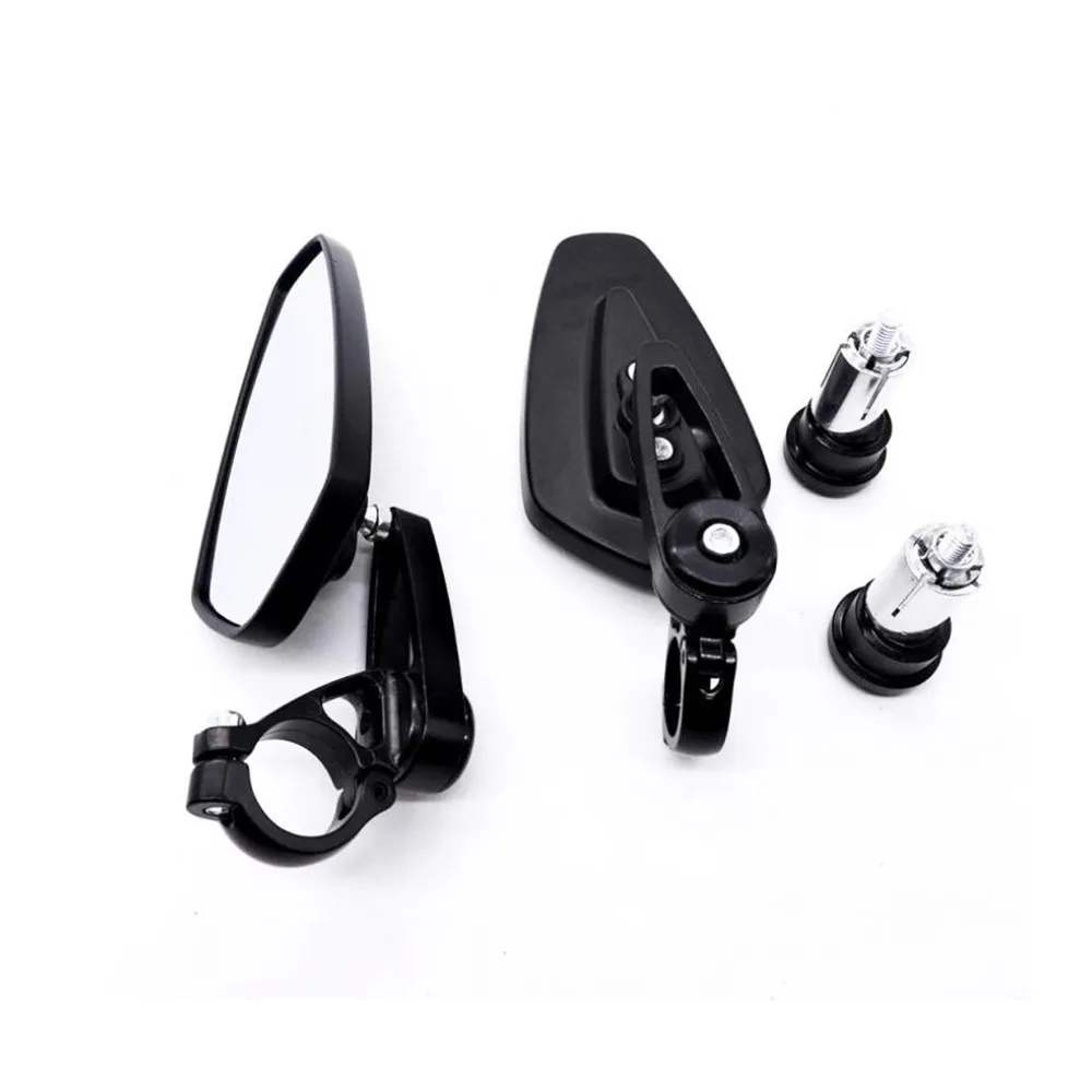 

Motorcycle Handlebar End Mirror 22MM Aluminum Alloy Side Mirror Universal For Kawasaki Ninja 250R 300 450 650 636 Z250 Z750 Z800