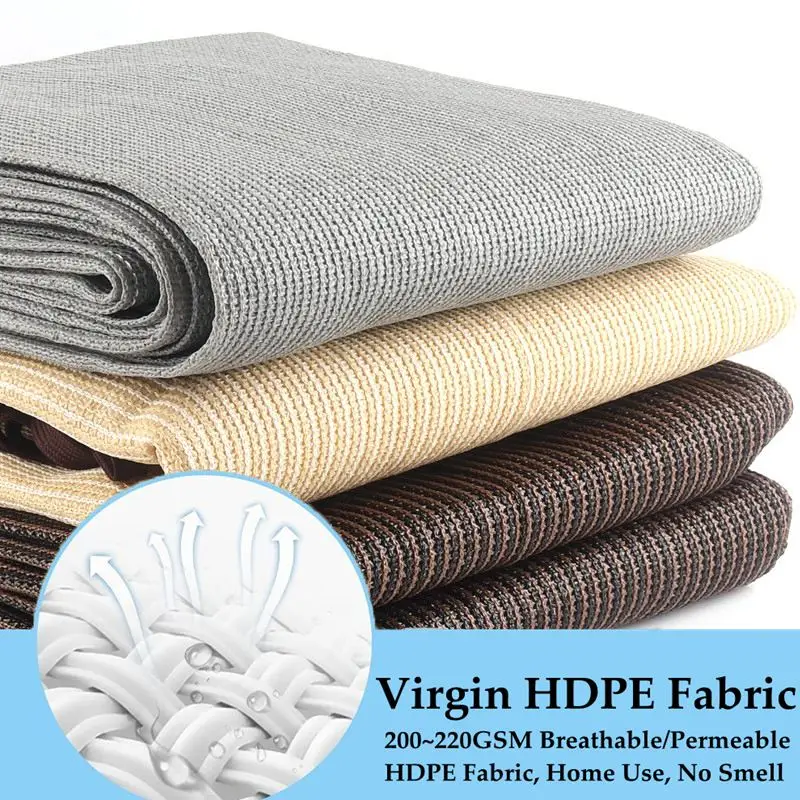 95% затенение г/кв. М домашний садовый козырек анти-УФ HDPE Телескопический волновой