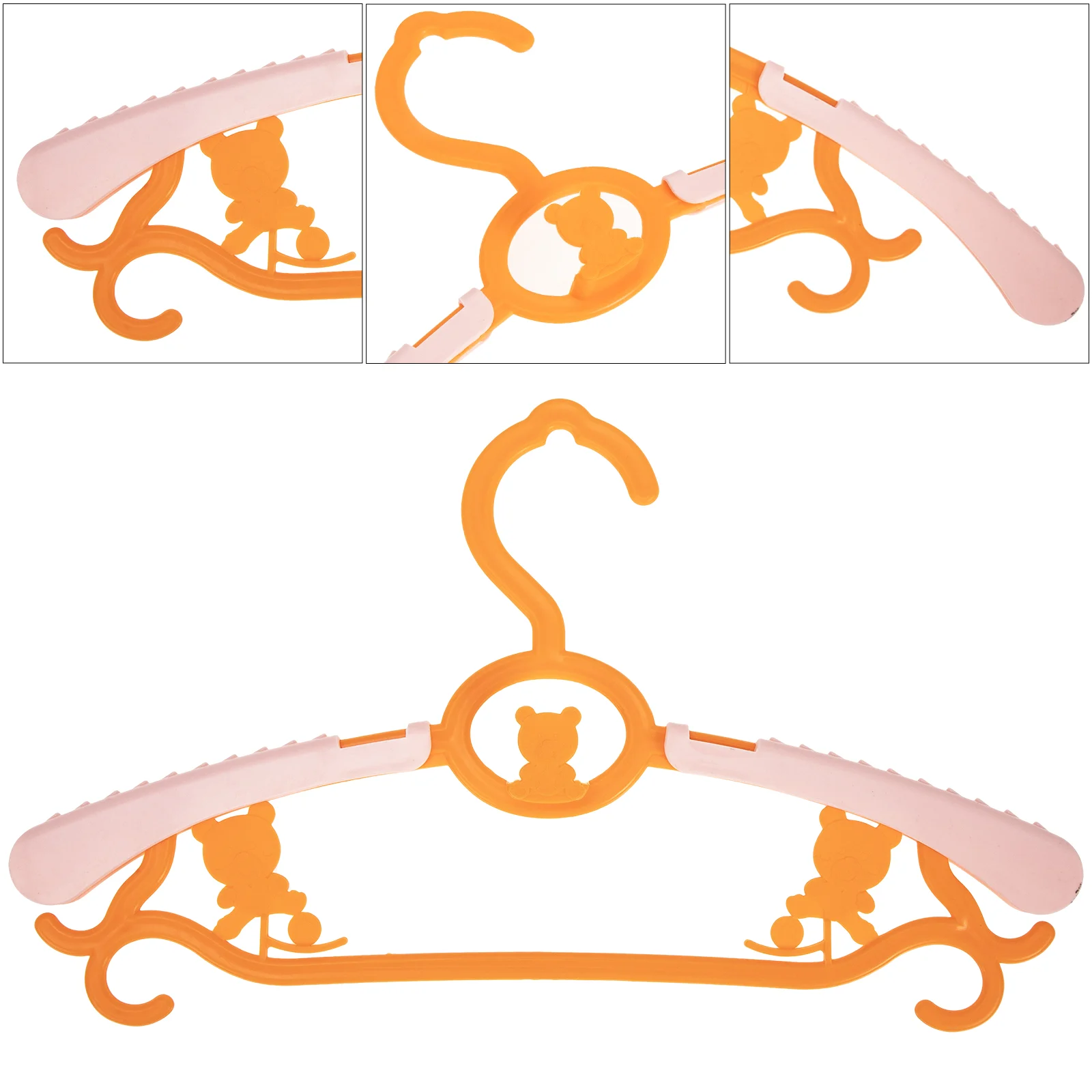 

5pcs Baby Hanger Extendable Hanger Baby Clothes Hanger Closet Organizers Storage