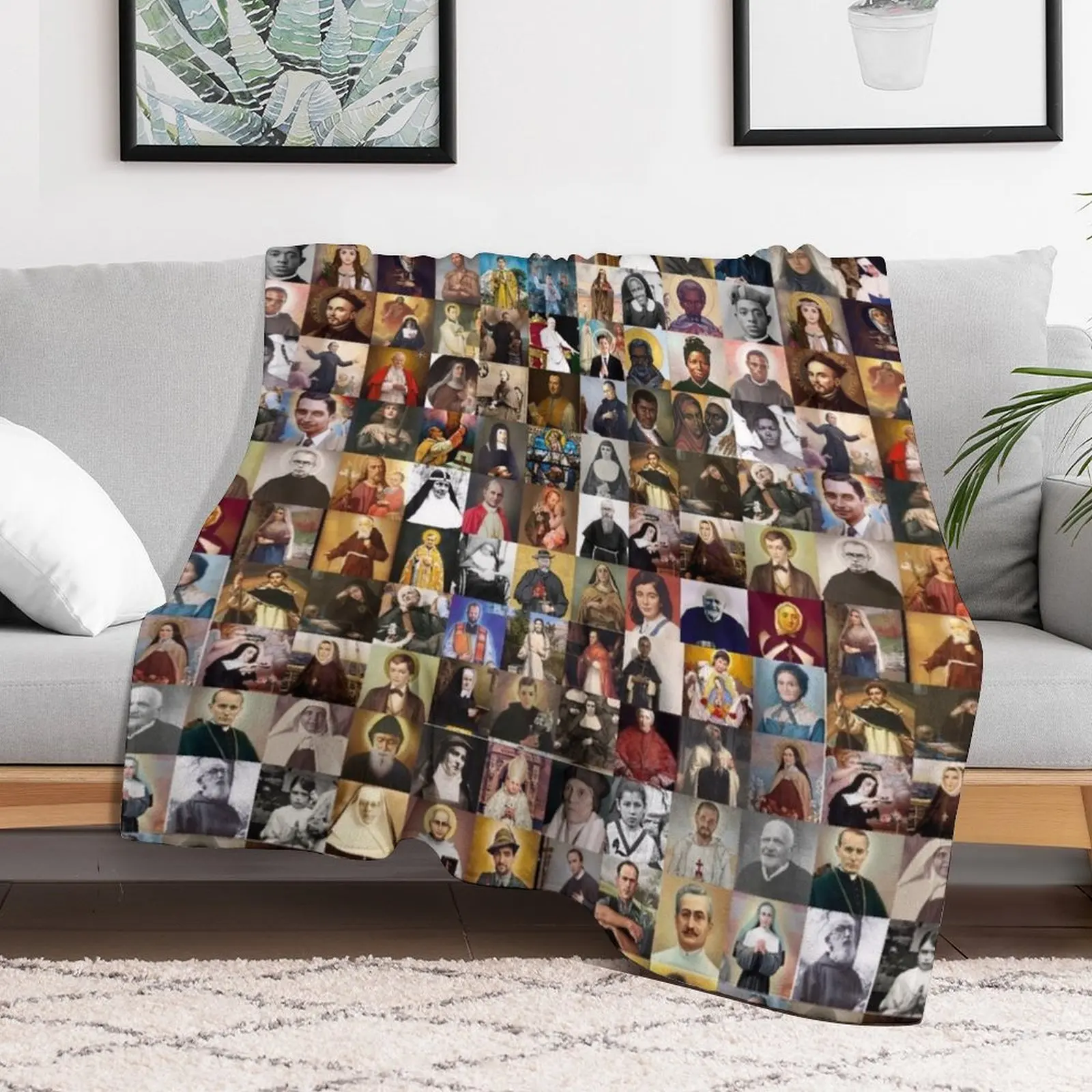 Святые Все святые Католические святы Тутти и Санти Плед Декоративные диваны