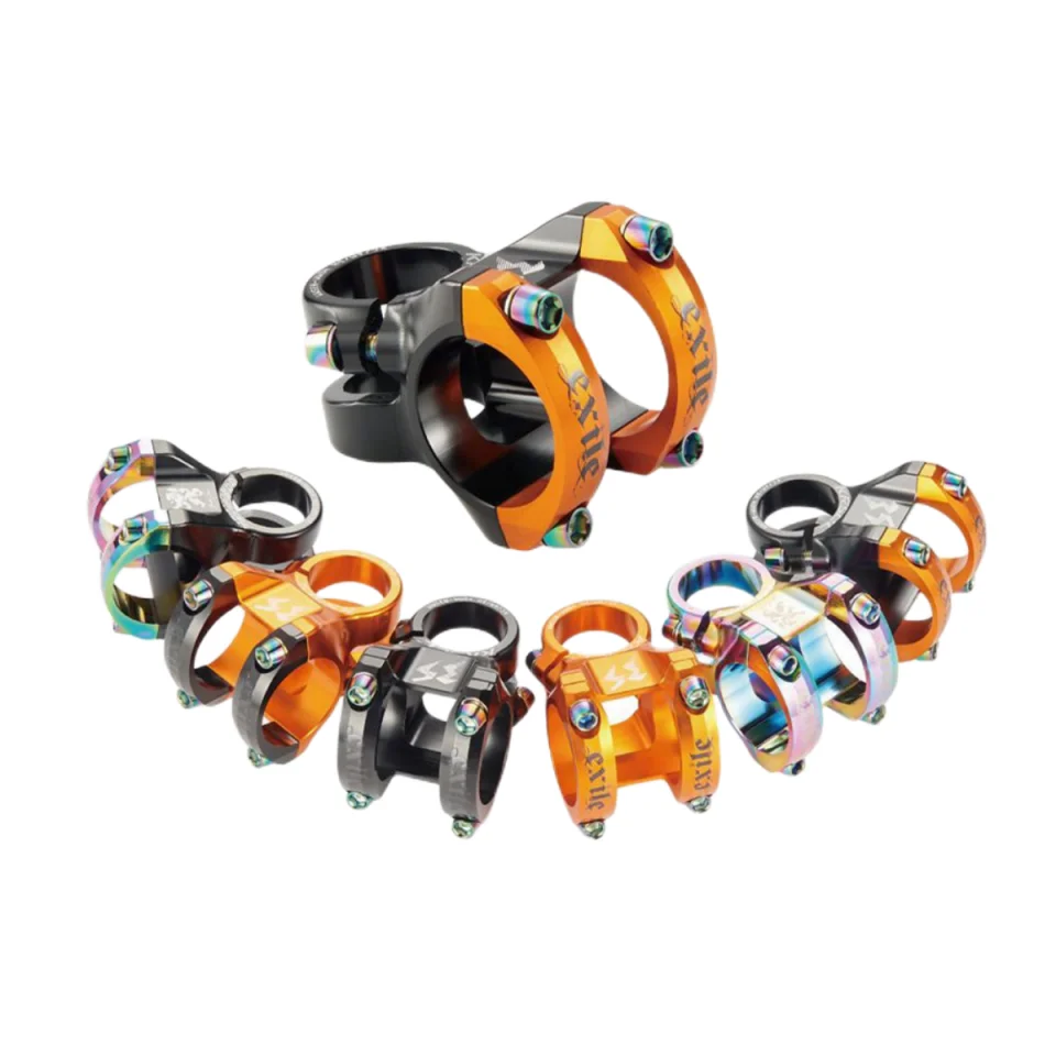 

Mountain Bike Heavy Duty Stem 35mm Bar Clamp Diameter 1-1/8" Steerer Clamp 40mm Steerer Clamp Stack Bicycle Stems