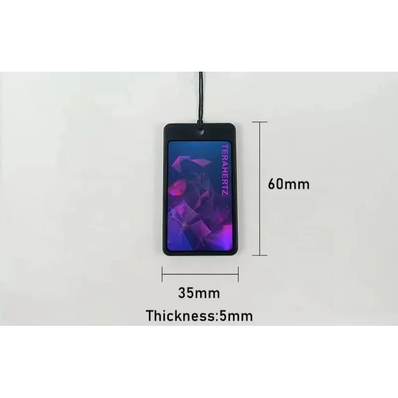 1 шт. карта New Me Tarjets Cuantica Bio-Quantum Terahertz Chip фиолетовый цвет Nume Card