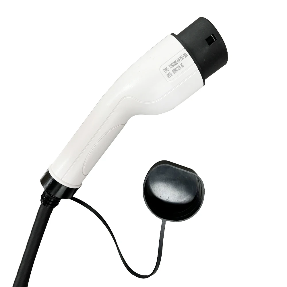 32A 8M EV зарядное устройство тип 2 для типа однофазный зарядный кабель домашнее