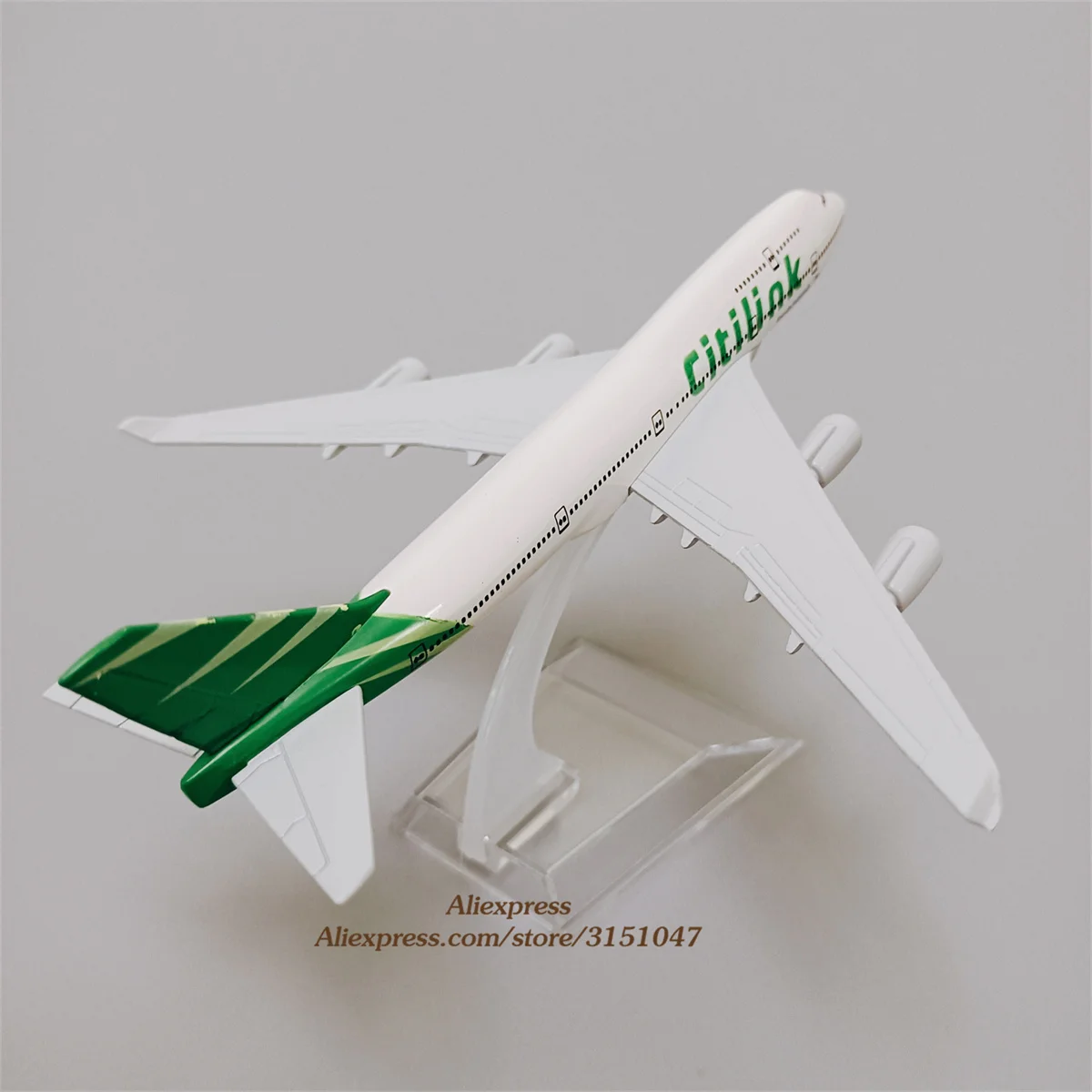 

Модель самолета Citilink B747 авиакомпании, 16 см, металлический сплав, авиационная модель Citilink, модель самолета Боинг 747, авиационная модель самолета, отлитый под давлением держатель