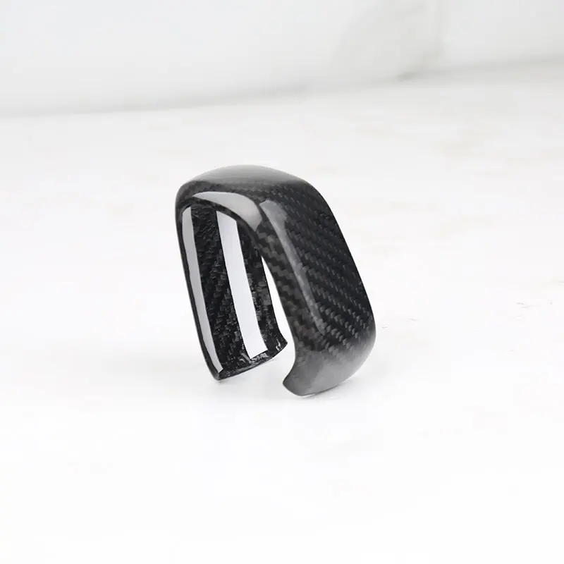 

Для Volvo XC60 XC90 S90 V90 S60 V60 XC40 C40 настоящее углеродное волокно ручка переключения передач украшение