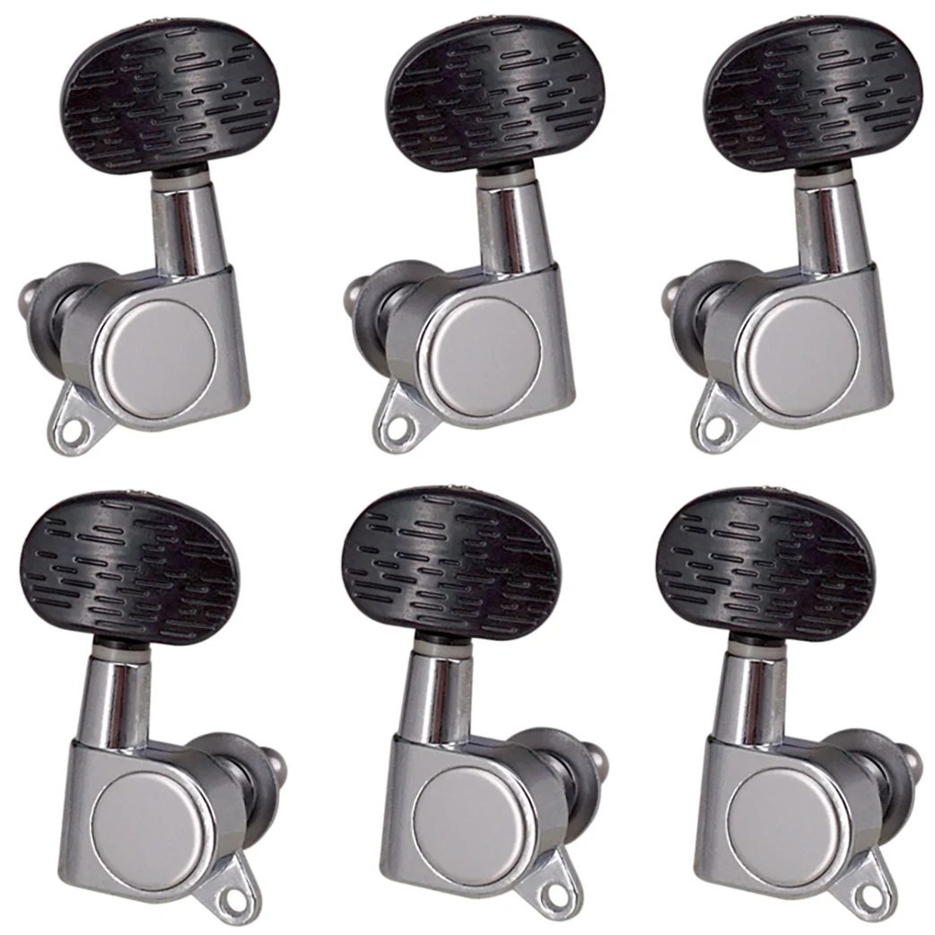 

6Pcs 3R3L Fully Enclosed Folk Guitar Tuning Pegs Tuners Machine Head Parts for Guitars Acoustic String Parts