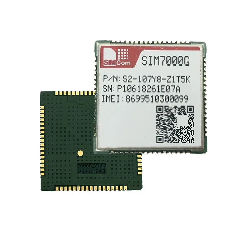 

SIM7000G LTE CATM1 EMTC NB-IoT Multimode Module Qualcomm Chip