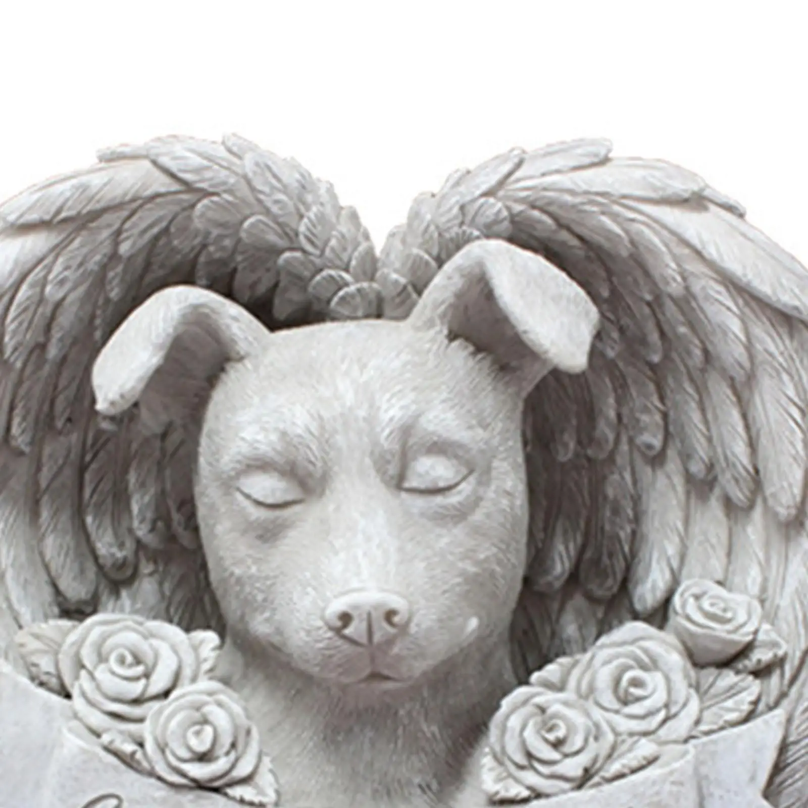 Pet Memorial Stone Collection in Memory of Lost Sympathy Gift Sturdy Sleeping Statue for Garden Outdoor Backyard