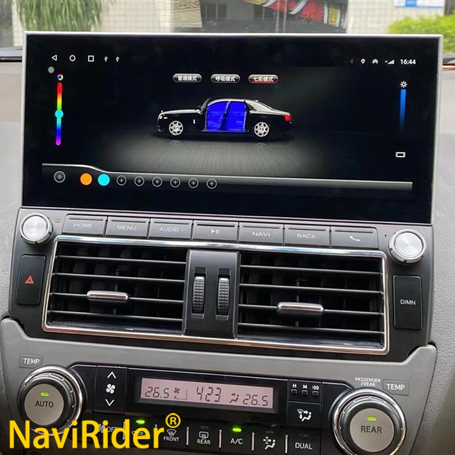 

12.3" Touch Screen For Toyota Land Cruiser Prado 150 LC150 2014-2017 128GB Android Car Radio Multimedia Video Player GPS Stereo