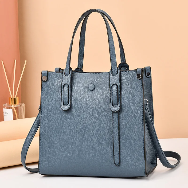

High-quality Fashion Simple and Versatile Handbag Women's 2022 Autumn New Casual Large-capacity One-shoulder Messenger Bag Women