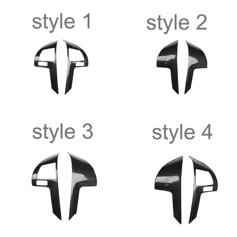 

For Toyota Voxy Noah ZZR70 2014-2019 Right Hand Drive Car Interior Steering Wheel Cover Trim Carbon Fiber ABS Car Accessories