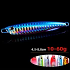 1 шт. 2022 металлическая джиг-приманка вес 10 г-60 г троллинговая жесткая приманка искусственная приманка тунца для форели Дайвинг-приманка