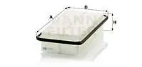 

C3127 for air filter YARIS 1, 4d4d--