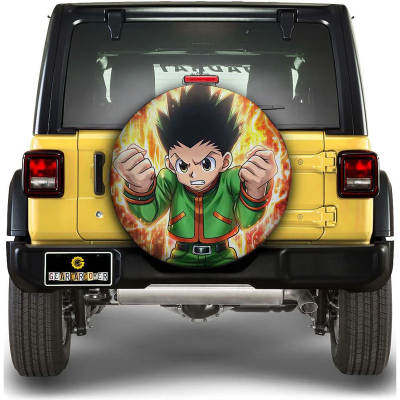 

Gon Freecss Spare Tire Covers Custom Hunter x Hunter Anime Car Accessories