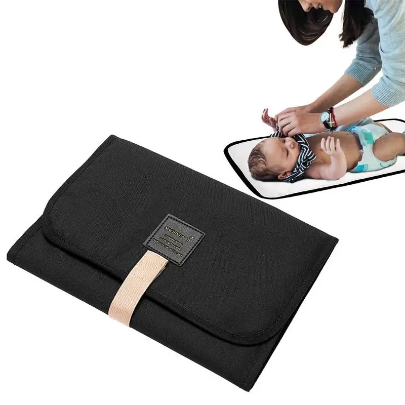 

Foldable Baby Diaper Changing Pad Waterproof Newborn Diaper Pad Portable Toddler Changing Table Durable Oxford Baby Diaper Sheet