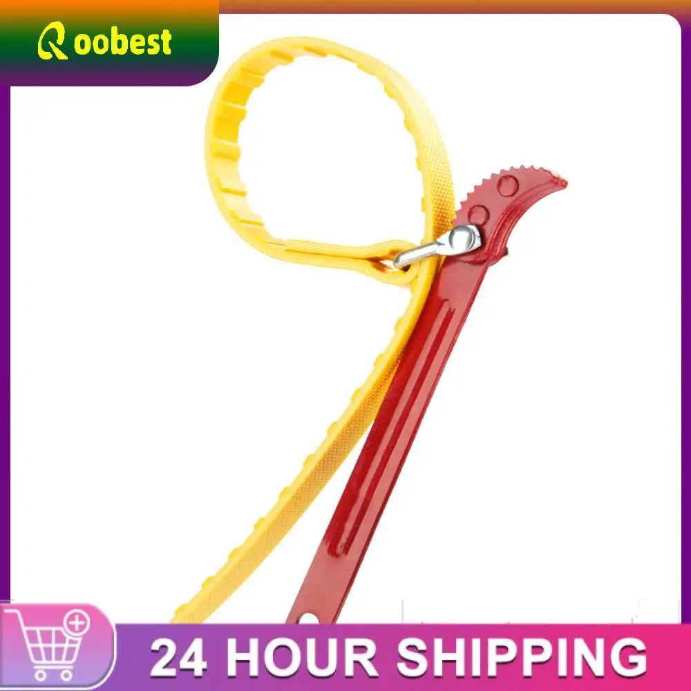 

Belt Wrench Wide Range Of Use Red Non-slip Belt Wrench Adjustable Size Rugged And Durable Repair Tool Repair Parts Non-slip Belt