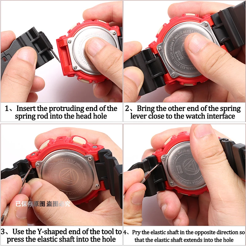 Watch Accessories Suitable for Casio G-Shock GLS GD GA110 GA100 GD120 Men's and Women's Sports Camouflage WatchBand Strap images - 6