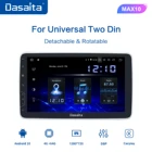 Автомобильная Мультимедийная магнитола Dasaita, универсальная 2 din с Deachtable вращающимся экраном 2000-2020 DSP для Volkswagen Nissan Hyundai Kia