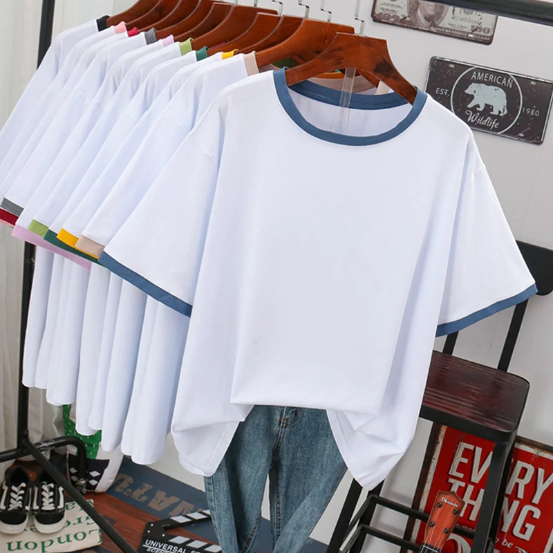 

Женская футболка с круглым вырезом, с коротким рукавом