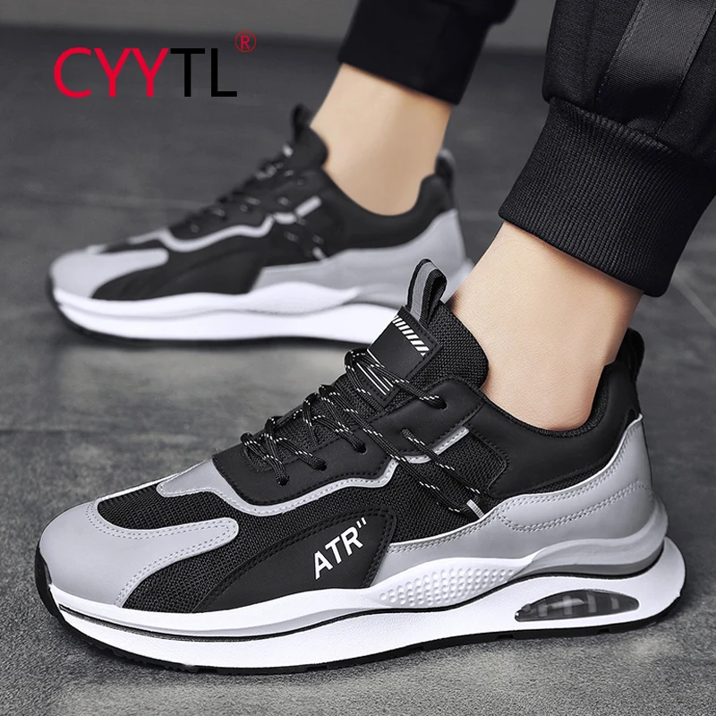 

Кроссовки CYYTL мужские с воздушной подушкой, модные Нескользящие, дышащие, спортивные, для бега, для студентов, молодежи, для тенниса, трениро...