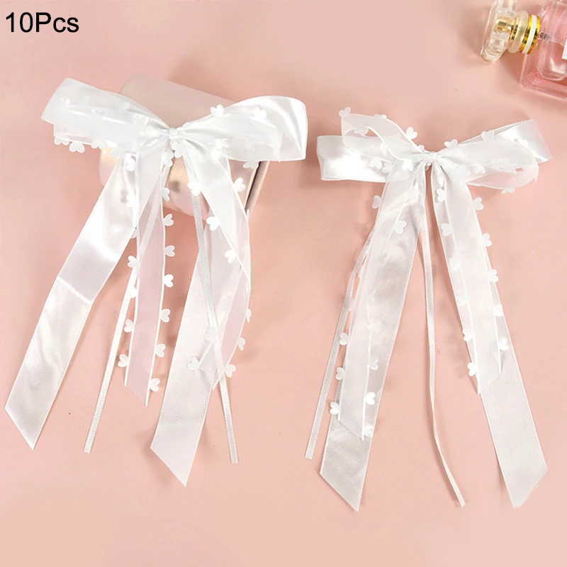 

Белая шелковая кружевная лента для декора