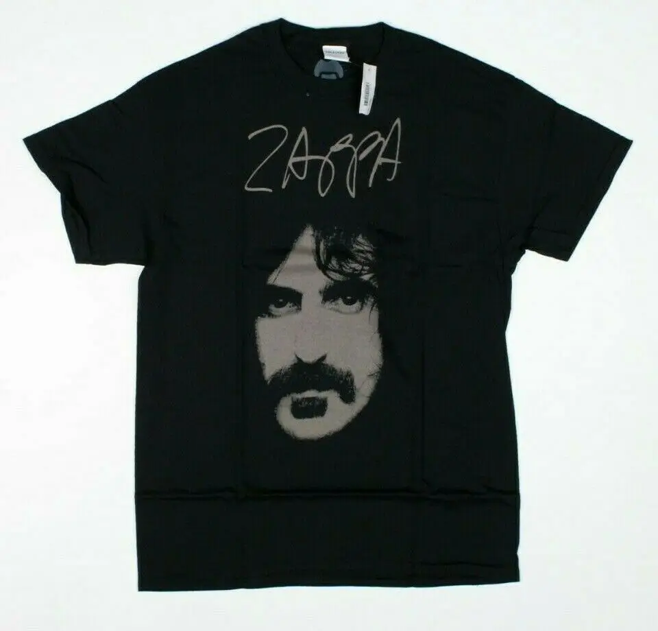 

Frank Zappa Portrait Black T-Shirt New! 3G4