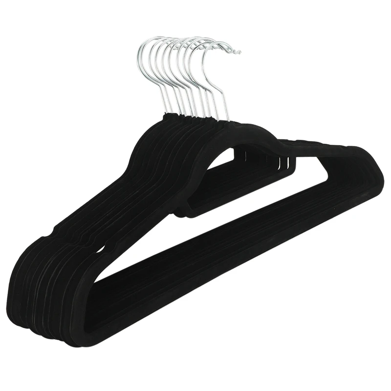 

10 шт., пластиковые Нескользящие вешалки для сушки вешалки