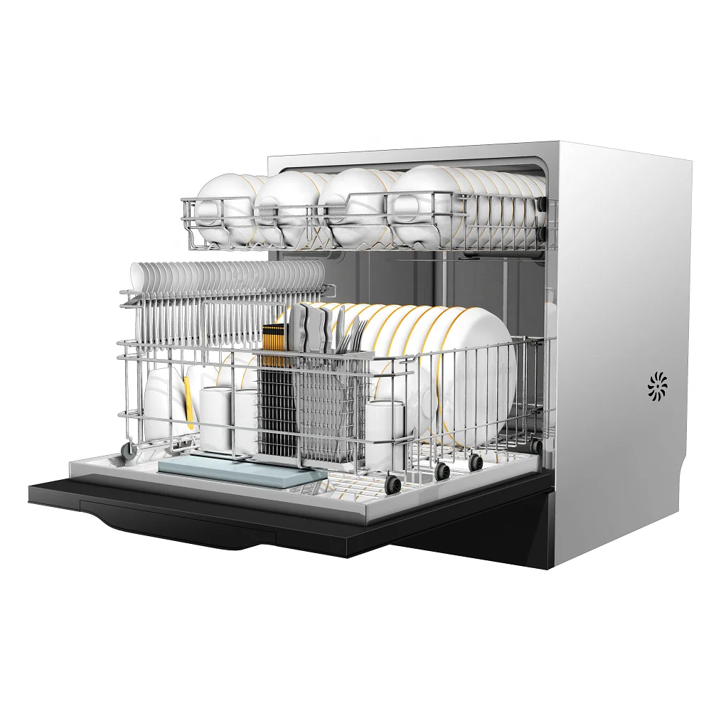 

Big size dishwasher built in Hotel Family tableware dish wash machine for Baby toy