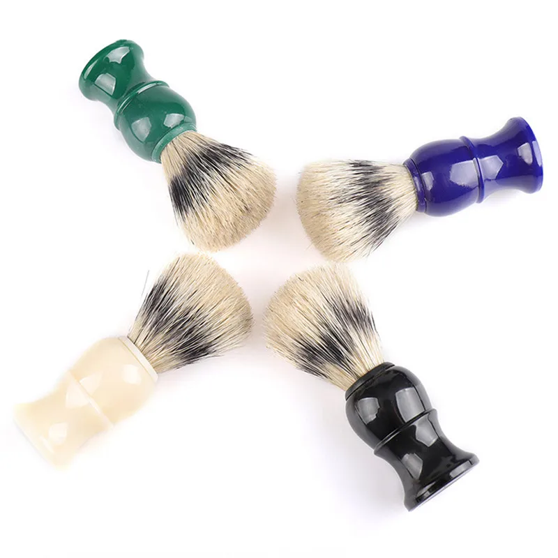 

Boar Bristle Men's Shaving Brush Barber Salon Men Facial Beard Cleaning Appliance Shave Tool Razor Brush Men Supplies Barbershop