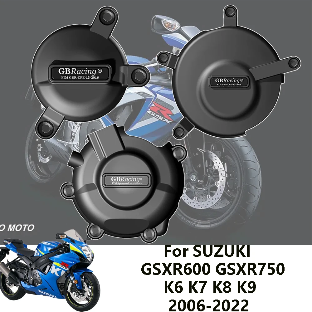 

Motorcycles Engine Cover Protection Case For Case GB Racing For SUZUKI GSXR600 GSXR750 2006-2023 K6 K7 K8 K9 GSX-R600 L0-M2