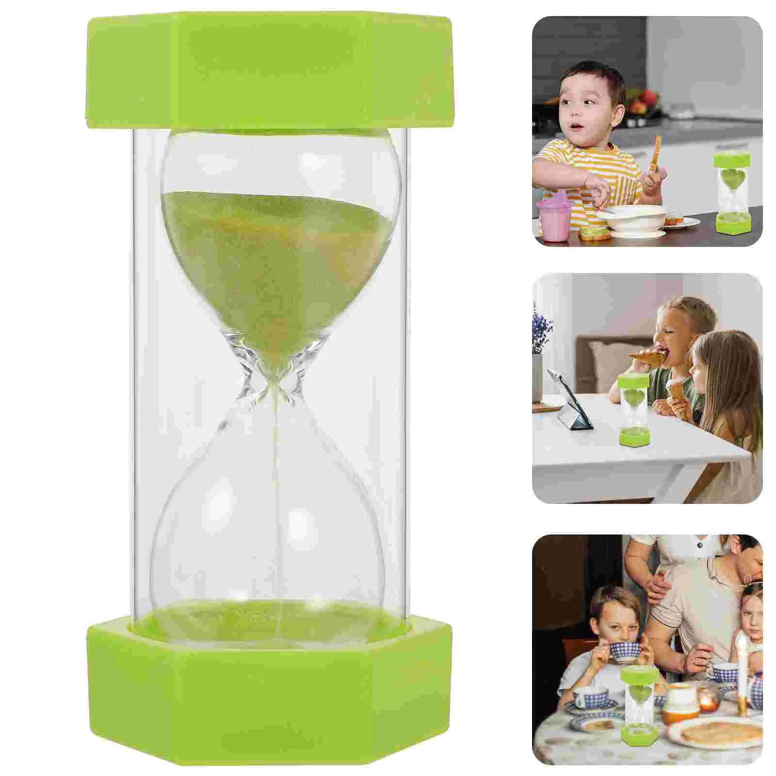 

Games Children Sand Hourglass Decor Decorations Play Timer House Tabletop Learning
