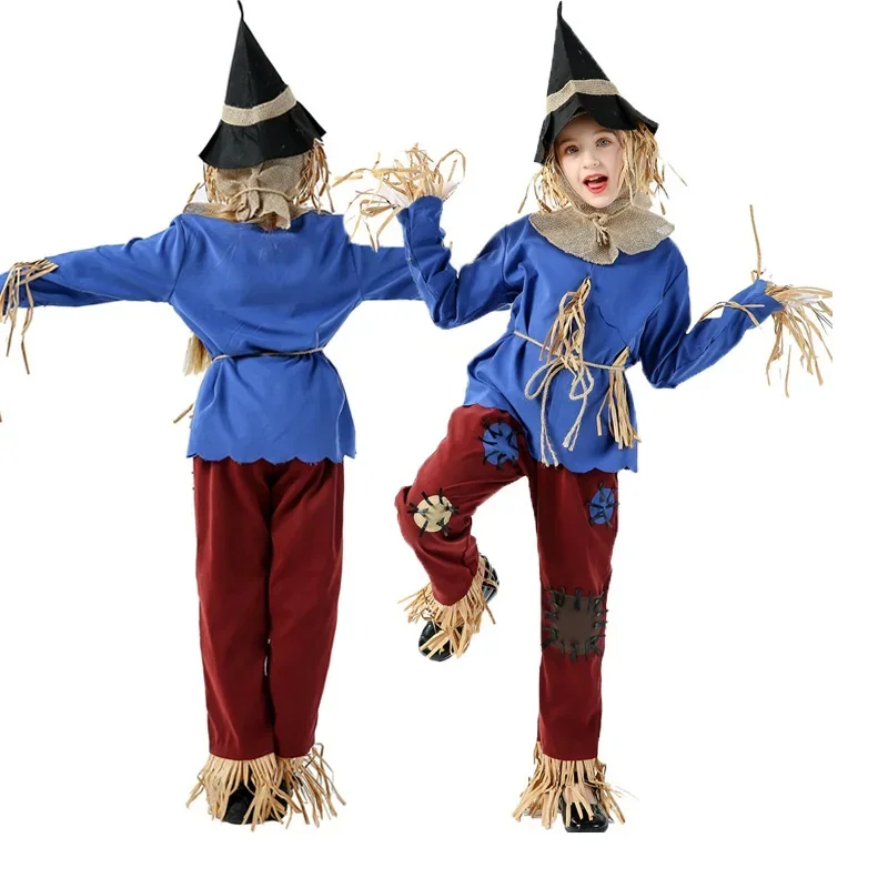 Нашивка в виде тыквы на Хэллоуин для взрослых и детей Волшебник Оз страшник