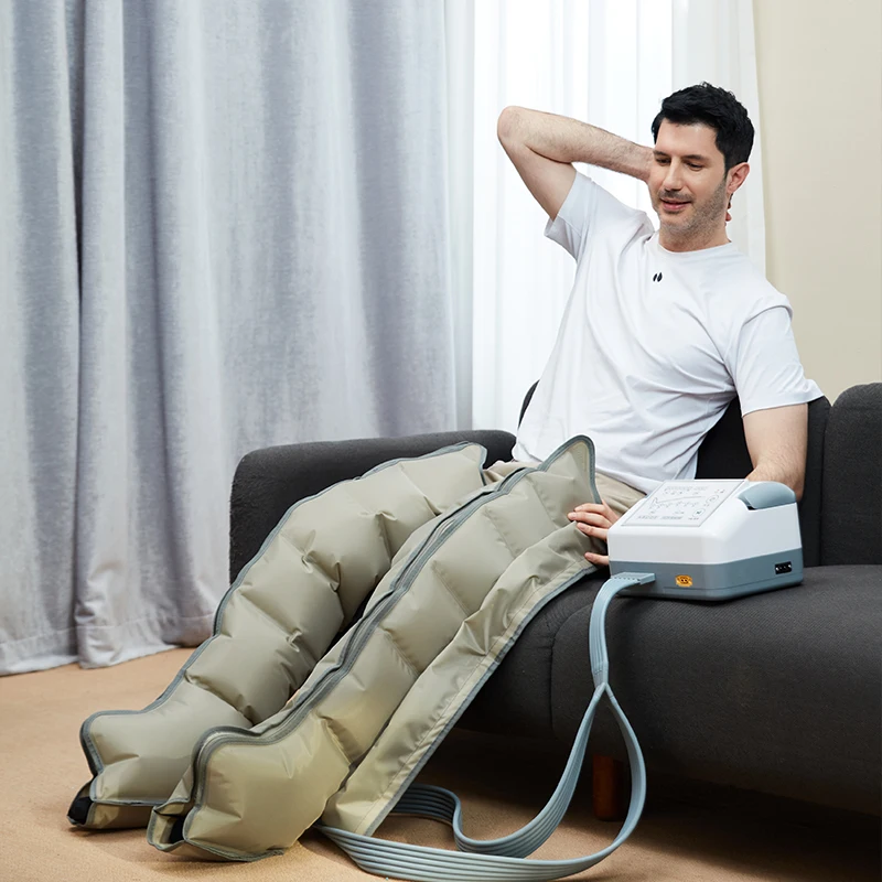 Высокоэластичные 6-камерные компрессионные ботинки для терапии ног