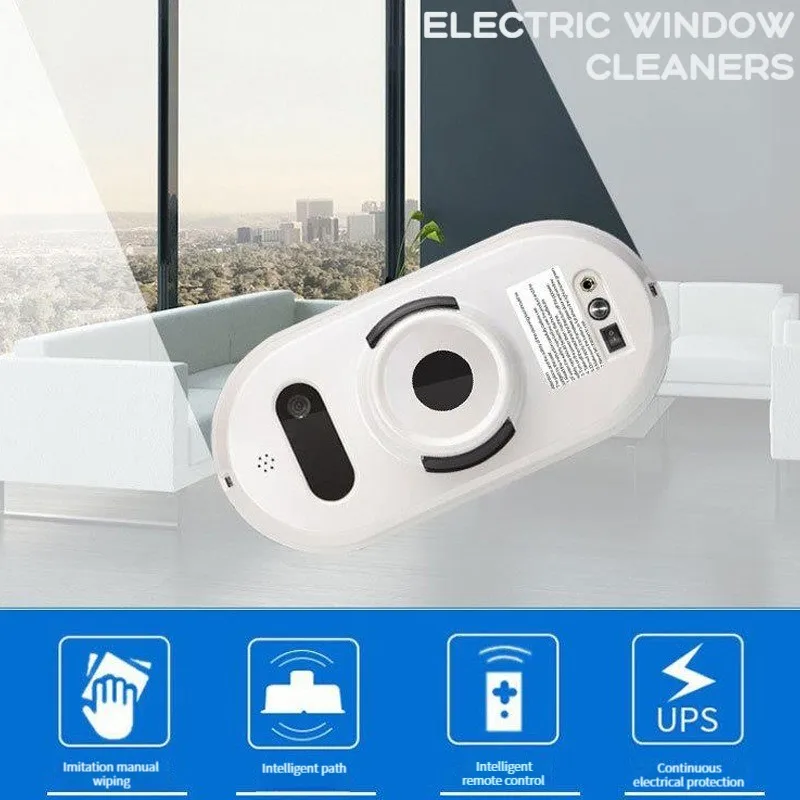 

ECHOME Electric Window Cleaners Wireless Wipe Glass Intelligent Remote Control Cleaning Smart Window Robot Glass Home Appliances